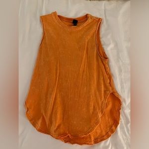 Acid dye tank top